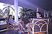... after the hard work in Havanna during my task: 'transformation processes in EASTERN EUROPE ... effect on LATIN - AMERICA ... especially on CUBA' ... some days of relaxation at the beach of VARADERO in CUBA; here: making small talk with some employees_1991_Jochen A. Hübener