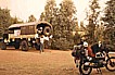 meeting german travellers with a 4-wheel-truck_close to Touggourt / Eastern ALGERIA_some funny days together_ my first crossing of the SAHARA_extremely hot_summer 1985