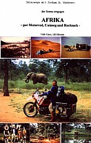 cover of my VHS-VIDEO 'AFRICA by motorcycle, Unimog and backpack' 