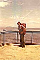 Jochen with his backpack_by ship along the PACIFIC coast_in COSTA RICA 1974