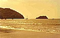 ... endlich totales Relaxen_sonnen, baden, faulenzen am PLAYA del COCO, Peninsula de NICOYA_PAZIFIK-Küste in COSTA RICA_nach einer angenehmen Schiffsreise_1974