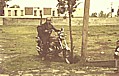 der 1974 in MEXICO zwischen MEXICO-City und ACAPULCO bei CHILPANCINGO spurlos verschwundene amerikanische Motorradfahrer HARRY auf seinem Motorrad, einer HONDA_ amtl. Kennzeichen_TEXAS X62525_vielleicht kann mir jemand helfen, ihn wiederzufinden_MEXICO 1974