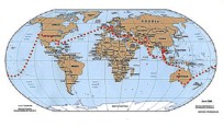around the WORLD by motorcycle_52 000 km in 445 days through 4 continents respectively 15 countries_summary - days and places