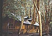  ... einfach fantastisch gelegen, diese Blockhütte im Nationalpark NAHUEL HUAPI_ARGENTINIEN 1986 per Rucksack_Jochen A. Hübener