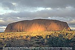 1996_AUSTRALIA_Uluru-Ayers Rock_magic place, unbelievable atmosphere and scenery, wonderful colour change_my motorcycle-trip around the world 1995-96_Jochen A. Hübener