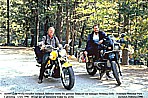 1996_U S A_CALIFORNIA_Yosemite National Park_Jochen meets the german top manager Henning, a nice guy ... with his luxury equipment_good talking together_my motorcycle-trip around the world 1995-96_Jochen A. Hübener